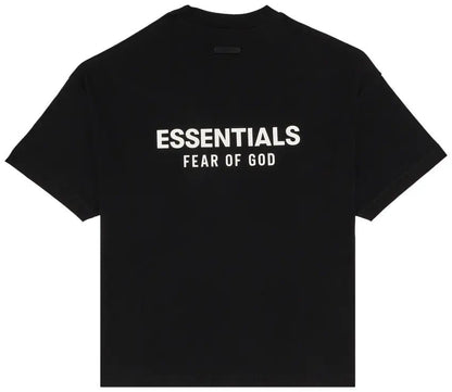 Camiseta Fear of God Essentials Jersey Crewneck Black FW24 Preto - ByDunky - Store