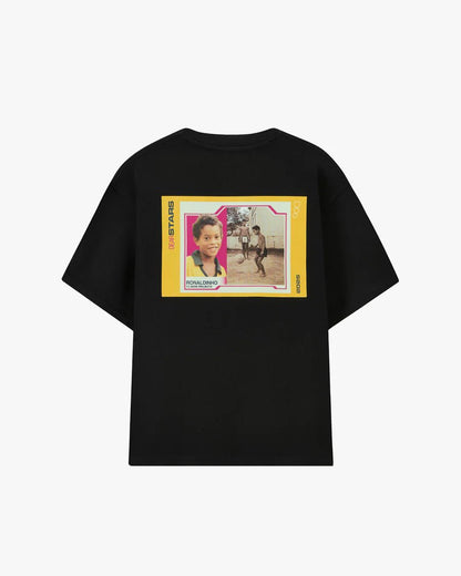 Camiseta Nude Project x Ronaldinho Cromo Black Preto - ByDunky - Store