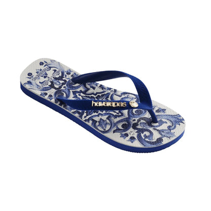 Chinelo Havaianas x Dolce&Gabbana Blu Mediterraneo Azul - ByDunky - Store