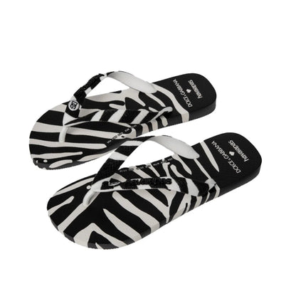 Chinelo Havainas x Dolce&Gabbana Zebra Preto - ByDunky - Store
