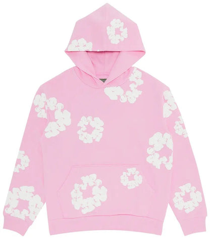 Moletom Denim Tears The Cotton Wreath Pink Rosa - ByDunky - Store