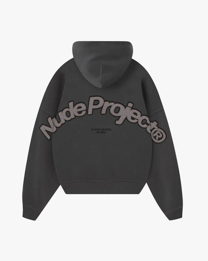 Moletom Nude Project Beast Zip - Up Cinza - ByDunky - Store