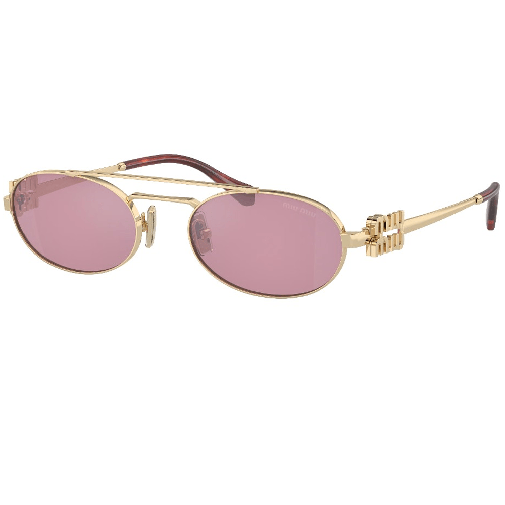 Óculos de Sol Miu Miu Dourado - ByDunky - Store