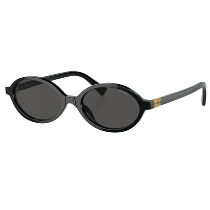 Óculos de Sol Miu Miu Oval Preto - ByDunky - Store