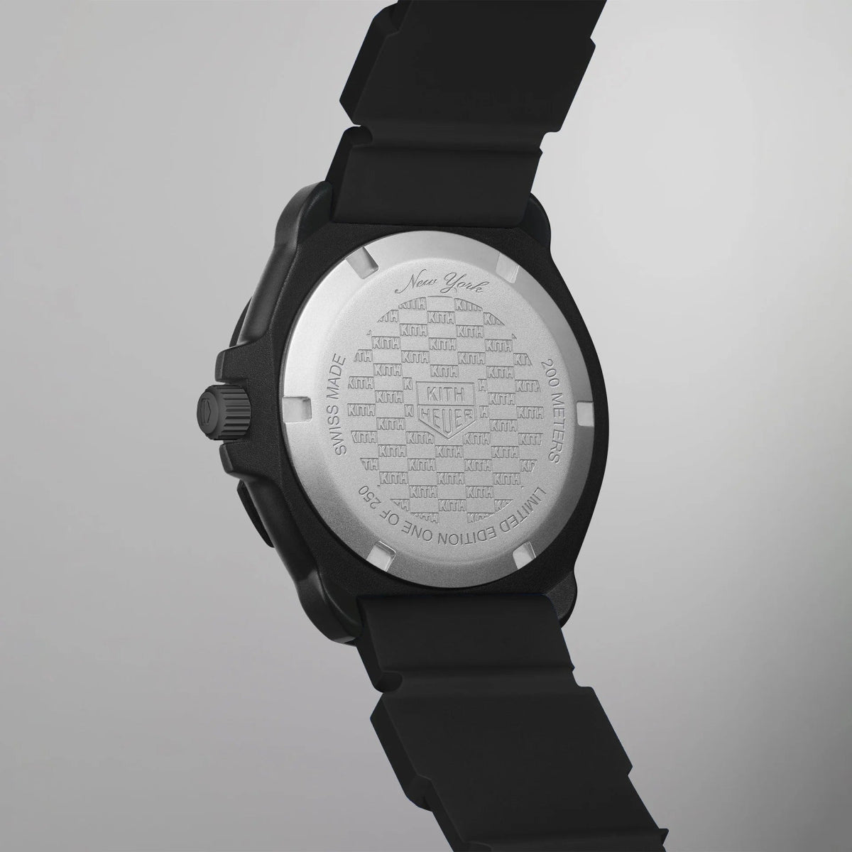 Relógio TAG Heuer Kith Formula 1 New York Preto Edição Limitada 35