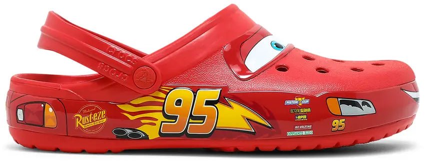 Sandália Crocs Classic Clog x Carros Relâmpago McQueen Vermelho - ByDunky - Store