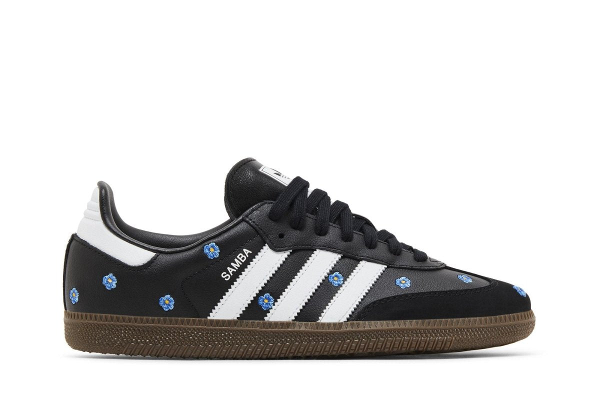 Tênis adidas Samba Og Floral Pack Black Gum Preto - ByDunky - Store