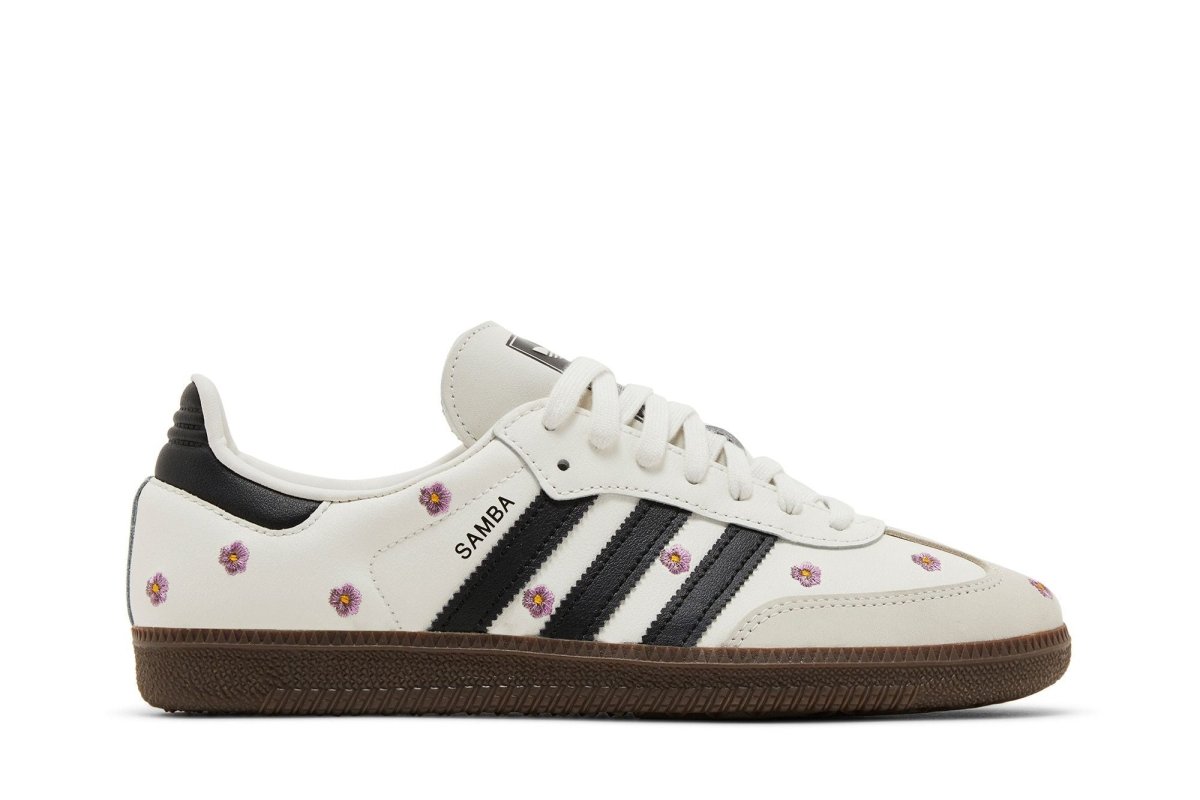 Tênis adidas Samba Og White Floral Branco - ByDunky - Store