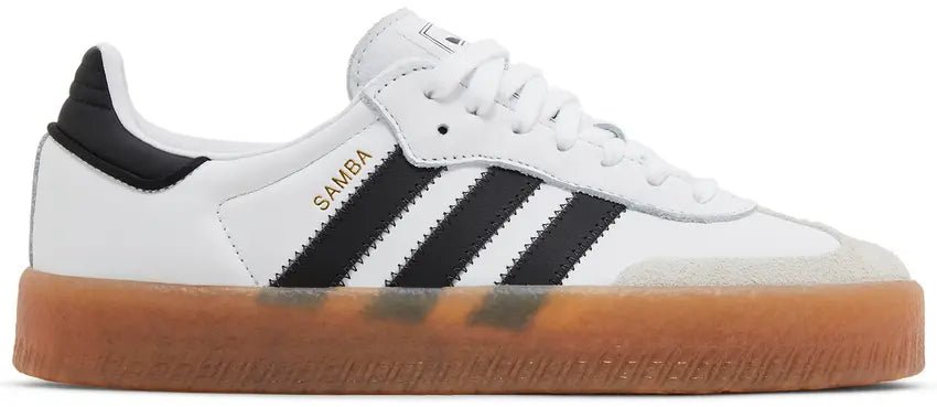 Tênis adidas Sambae Cloud White Metallic Gold Branco - ByDunky - Store