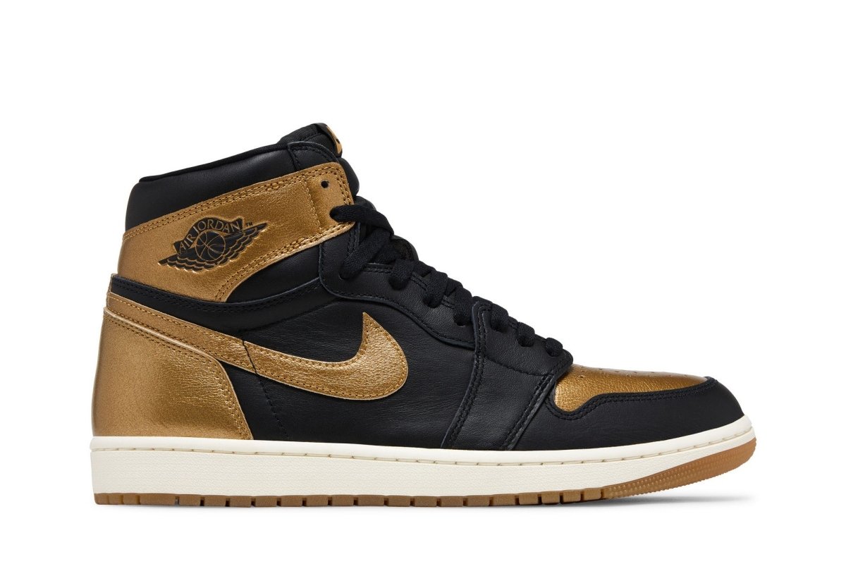 Tênis Air Jordan 1 High Og Black Gold Dourado - ByDunky - Store