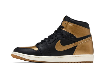 Tênis Air Jordan 1 High Og Black Gold Dourado - ByDunky - Store