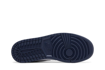 Tênis Air Jordan 1 Low Midnight Navy Wolf Grey Azul Marinho - ByDunky - Store