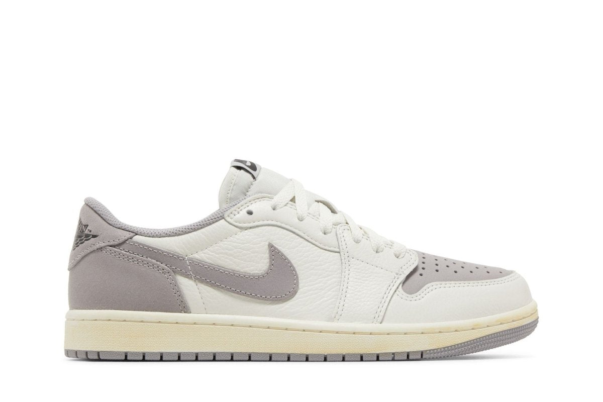 Tênis Air Jordan 1 Low Og Atmosphere Grey Branco - ByDunky - Store