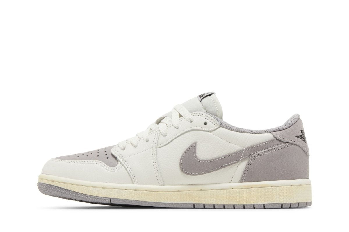 Tênis Air Jordan 1 Low Og Atmosphere Grey Branco - ByDunky - Store