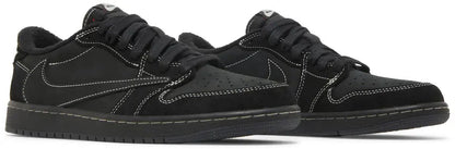 Tênis Air Jordan 1 Low Og SP x Travis Scott Black Phantom Preto - ByDunky - Store