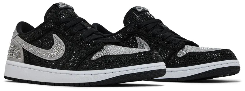 Tênis Air Jordan 1 Low Og x Swarovski Shadow Cinza - ByDunky - Store