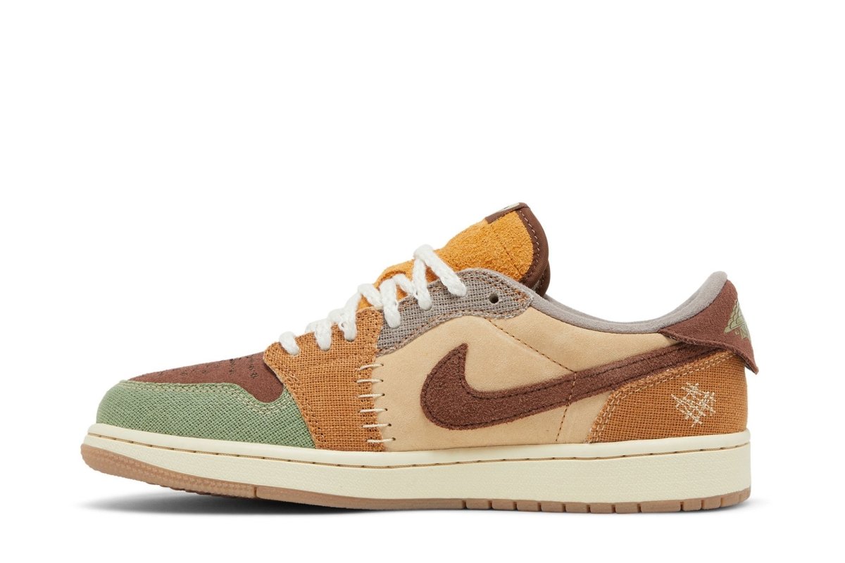 Tênis Air Jordan 1 Low Og x Zion Williamson Voodoo Marrom - ByDunky - Store