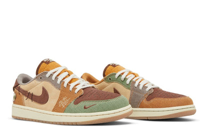Tênis Air Jordan 1 Low Og x Zion Williamson Voodoo Marrom - ByDunky - Store