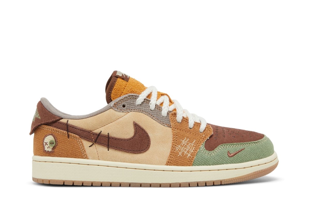 Tênis Air Jordan 1 Low Og x Zion Williamson Voodoo Marrom - ByDunky - Store