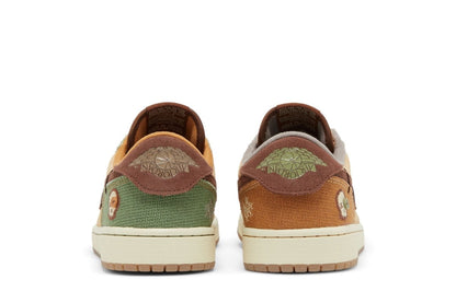 Tênis Air Jordan 1 Low Og x Zion Williamson Voodoo Marrom - ByDunky - Store