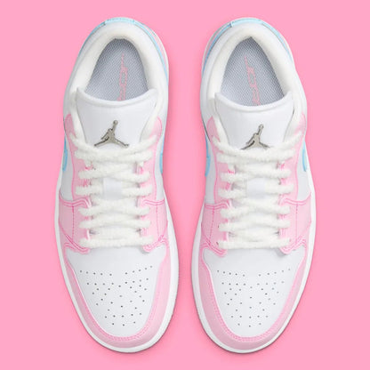 Tênis Air Jordan 1 Low Paw Print Rosa - ByDunky - Store