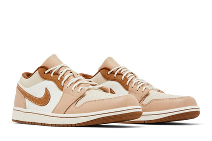Tênis Air Jordan 1 Low SE Hemp Oatmeal Marrom - ByDunky - Store