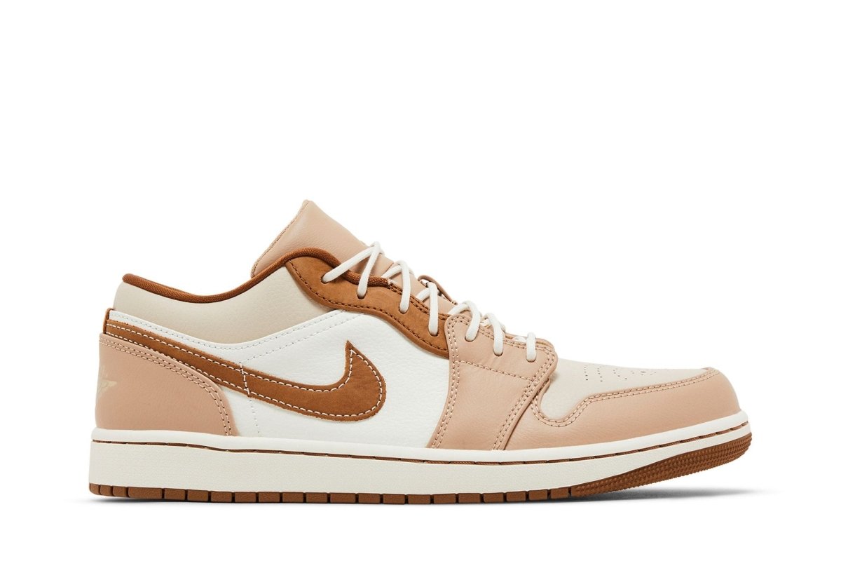 Tênis Air Jordan 1 Low SE Hemp Oatmeal Marrom - ByDunky - Store