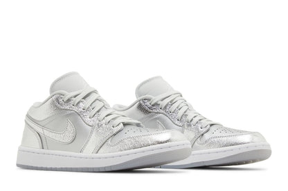 Tênis Air Jordan 1 Low SE Metallic Silver Cinza - ByDunky - Store