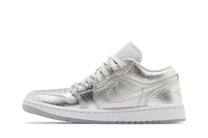 Tênis Air Jordan 1 Low SE Metallic Silver Cinza - ByDunky - Store