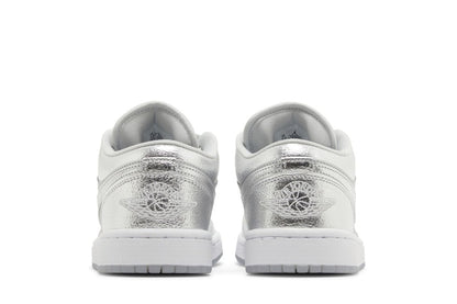 Tênis Air Jordan 1 Low SE Metallic Silver Cinza - ByDunky - Store