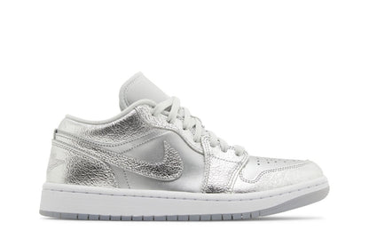 Tênis Air Jordan 1 Low SE Metallic Silver Cinza - ByDunky - Store