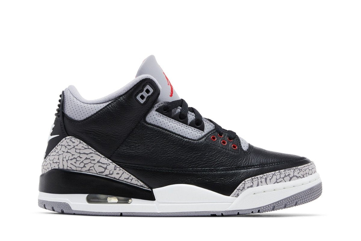 Tênis Air Jordan 3 Retro Og Black Cement Preto - ByDunky - Store