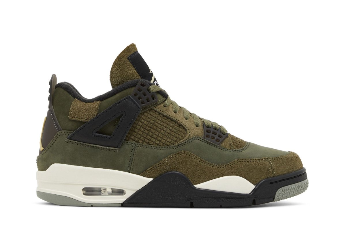 Tênis Air Jordan 4 Craft Medium Olive Verde - ByDunky - Store