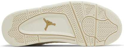 Tênis Air Jordan 4 Metallic Gold Branco - ByDunky - Store