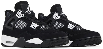Tênis Air Jordan 4 Retro White Thunder Preto - ByDunky - Store