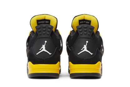 Tênis Air Jordan 4 Thunder Yellow Preto - ByDunky - Store