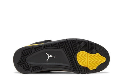 Tênis Air Jordan 4 Thunder Yellow Preto - ByDunky - Store