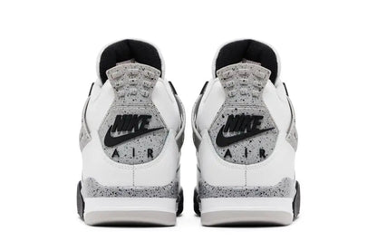 Tênis Air Jordan 4 White Cement 2025 Branco - ByDunky - Store