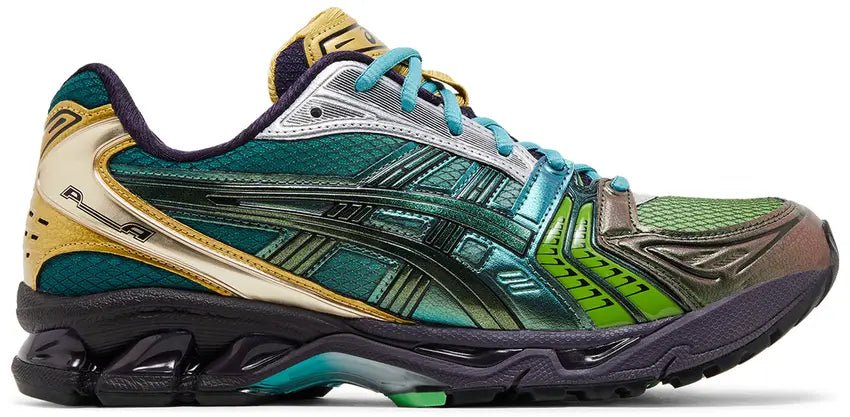 Tênis Ascis Gel - Kayano 14 x P_Andrade Gradation Green Verde - ByDunky - Store