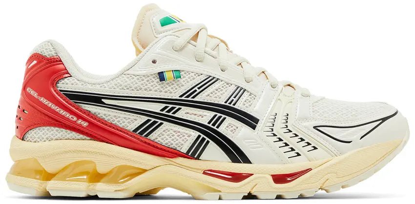 Tênis Asics Gel - Kayano 14 x Ayrton Senna White Red Vermelho - ByDunky - Store
