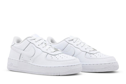 Tênis Nike Air Force 1 Low LE Gs Triple White Branco - ByDunky - Store