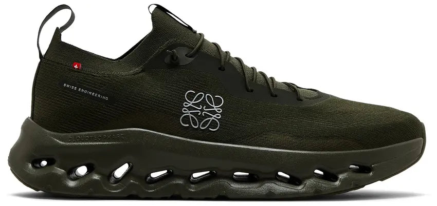 Tênis On Running x Loewe Cloudtilt Khaki Verde - ByDunky - Store