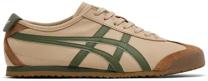 Tênis Onitsuka Tiger Mexico 66 Biege Grass Green Marrom - ByDunky - Store